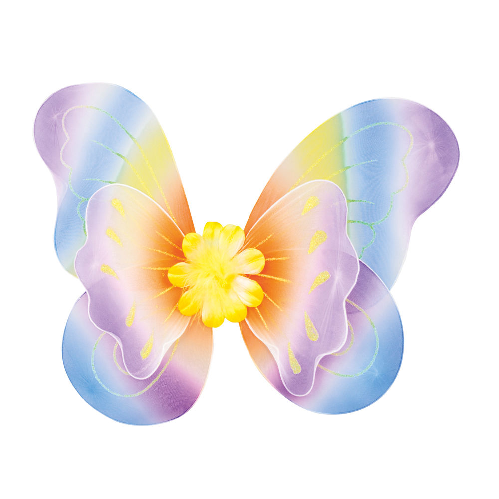 Flügel Schmetterling mit Blume, 40x50 cm Bild 2