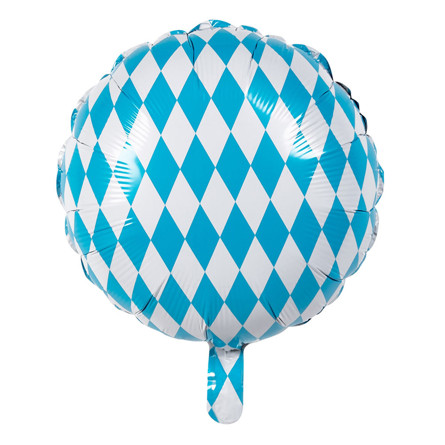 NEU Folienballon Bayern, ca. 45cm mit bayrischer Raute