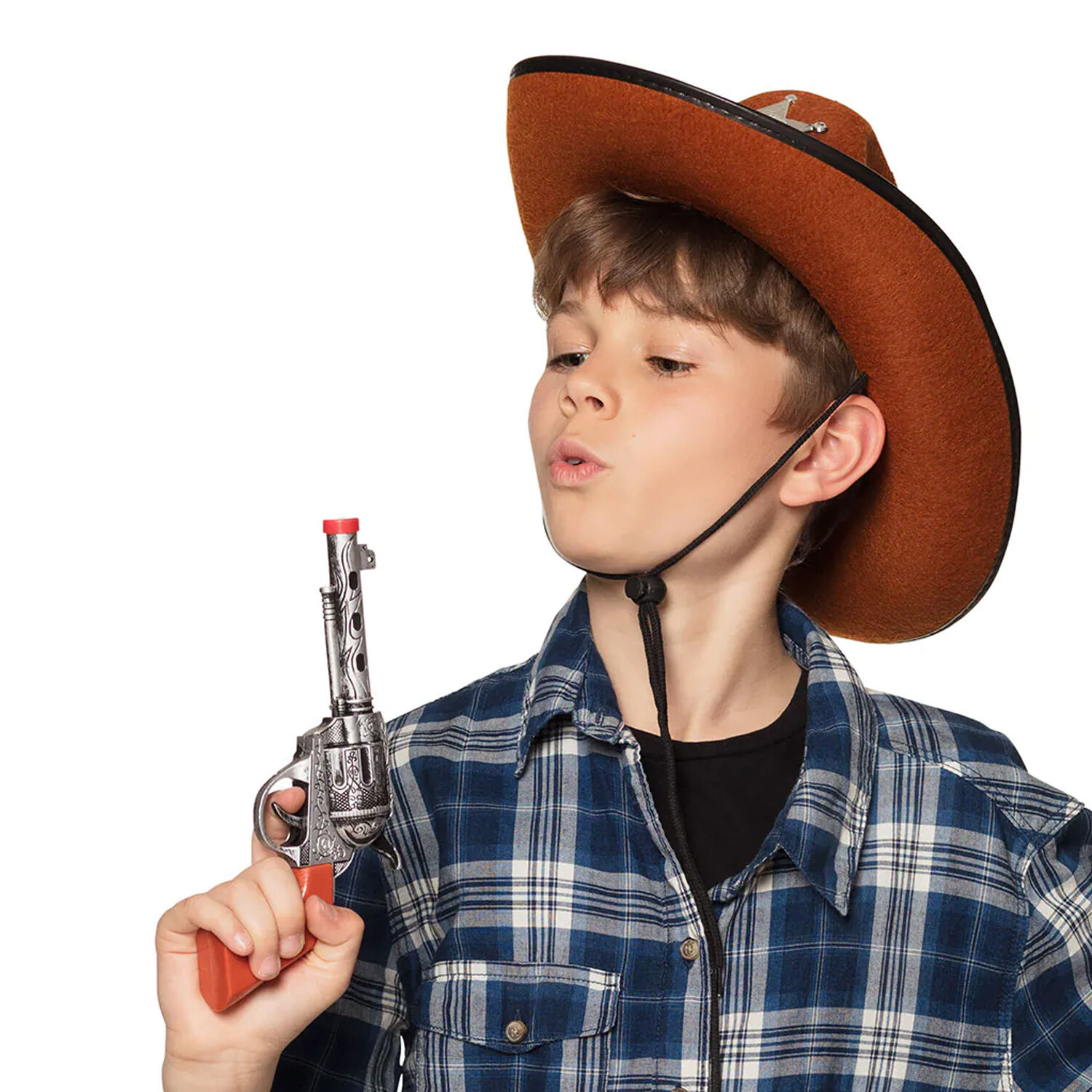NEU Spielzeug-Pistole Cowboy fr Kinder, 20cm Bild 2