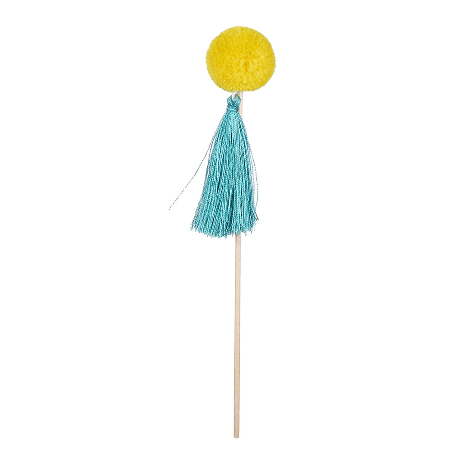 NEU Party-Picker Cocktail-Stbchen Lima mit Pompom, ca. 18cm, 6 Stck Bild 4