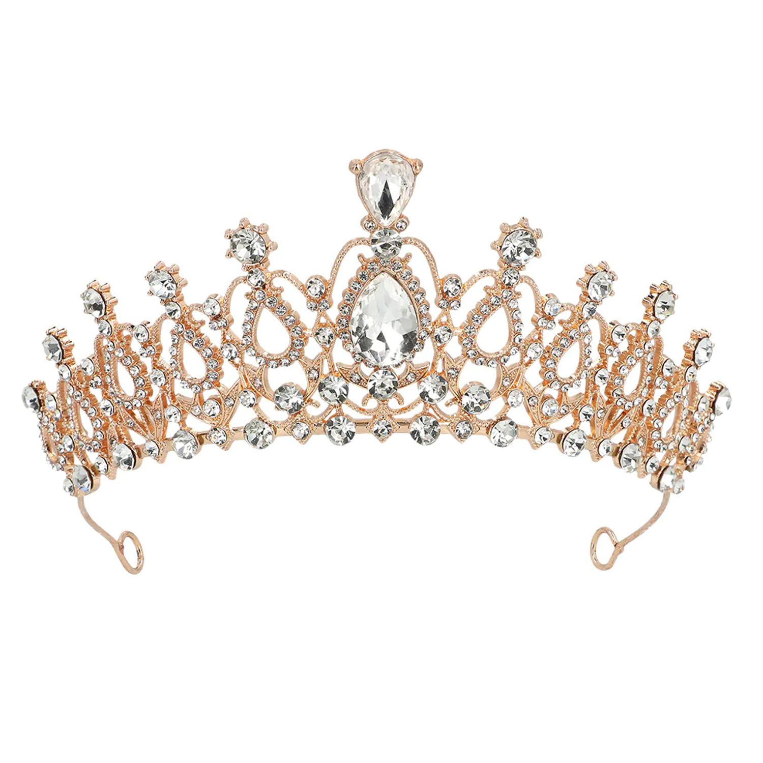 NEU Diadem Knigin Sophia, mit Schmucksteinen
