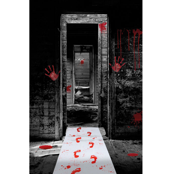 Teppichartiger Läufer Blutig, ca. 450x60 cm Bild 4