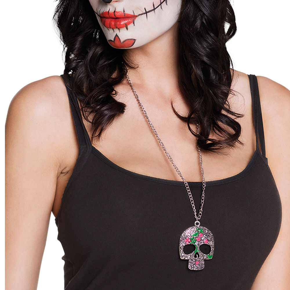SALE Kette mit Totenkopf Catrina Bild 2