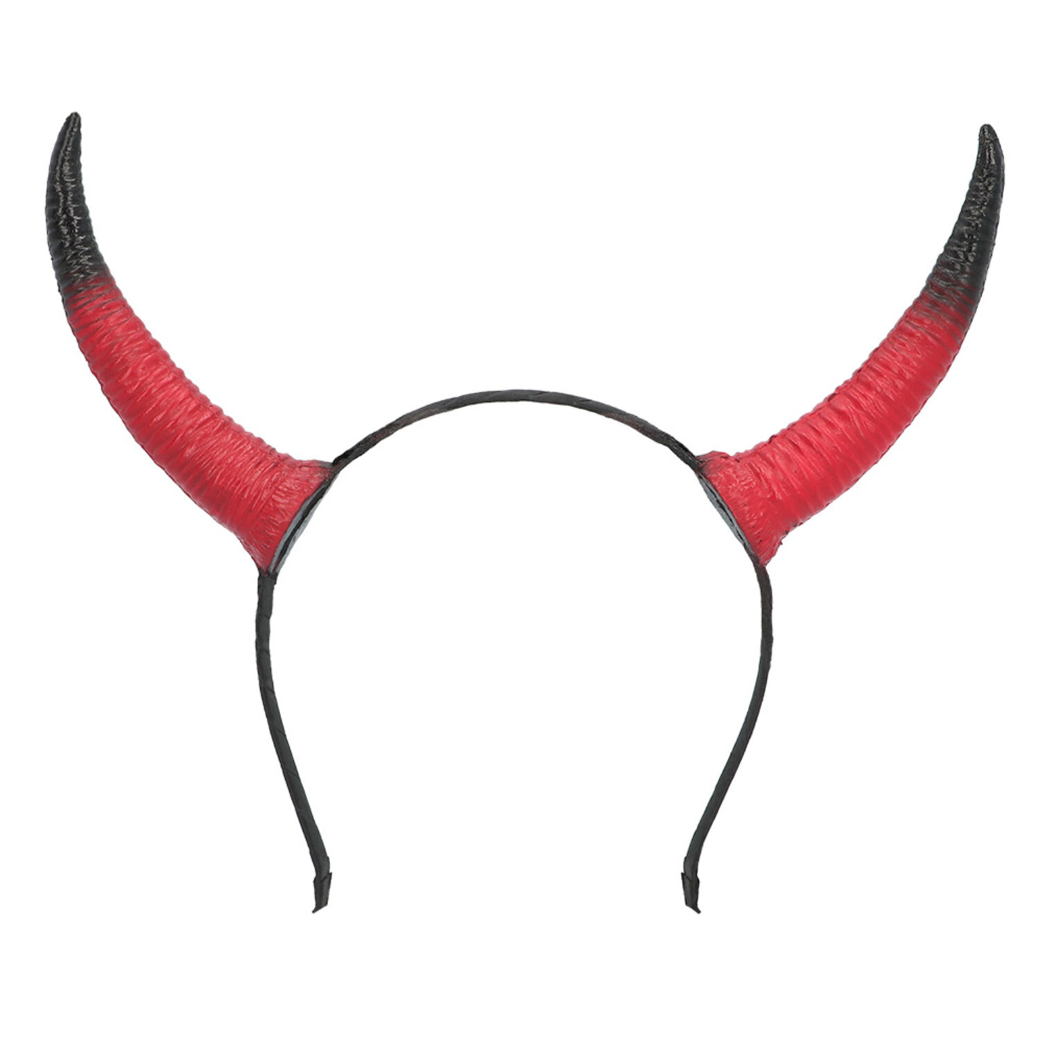 NEU Teufelshrner auf Haarreif, schwarz-rot