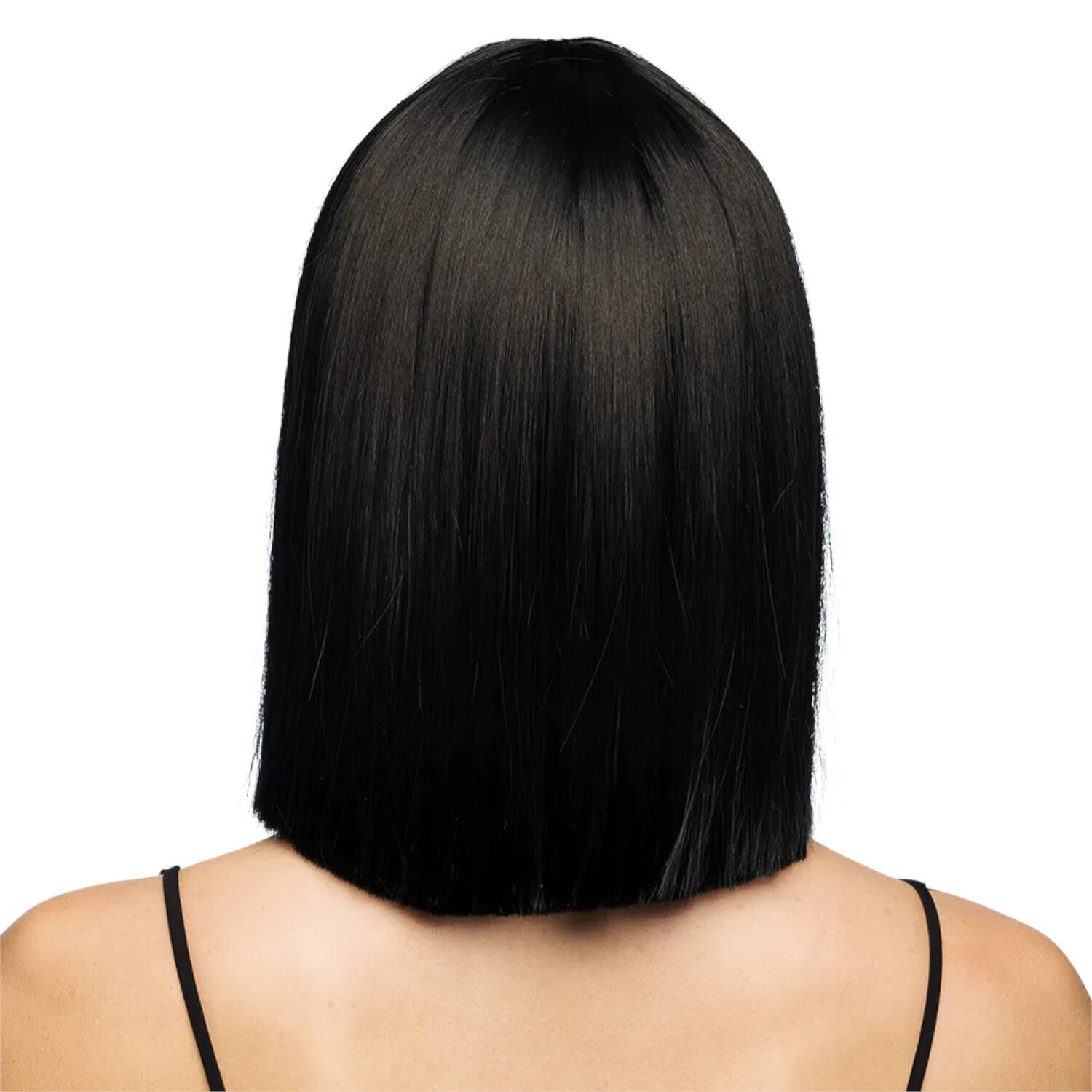 Per�cke Damen Djamilla, Longbob, Premium-Qualit�t, Schwarz Bild 4