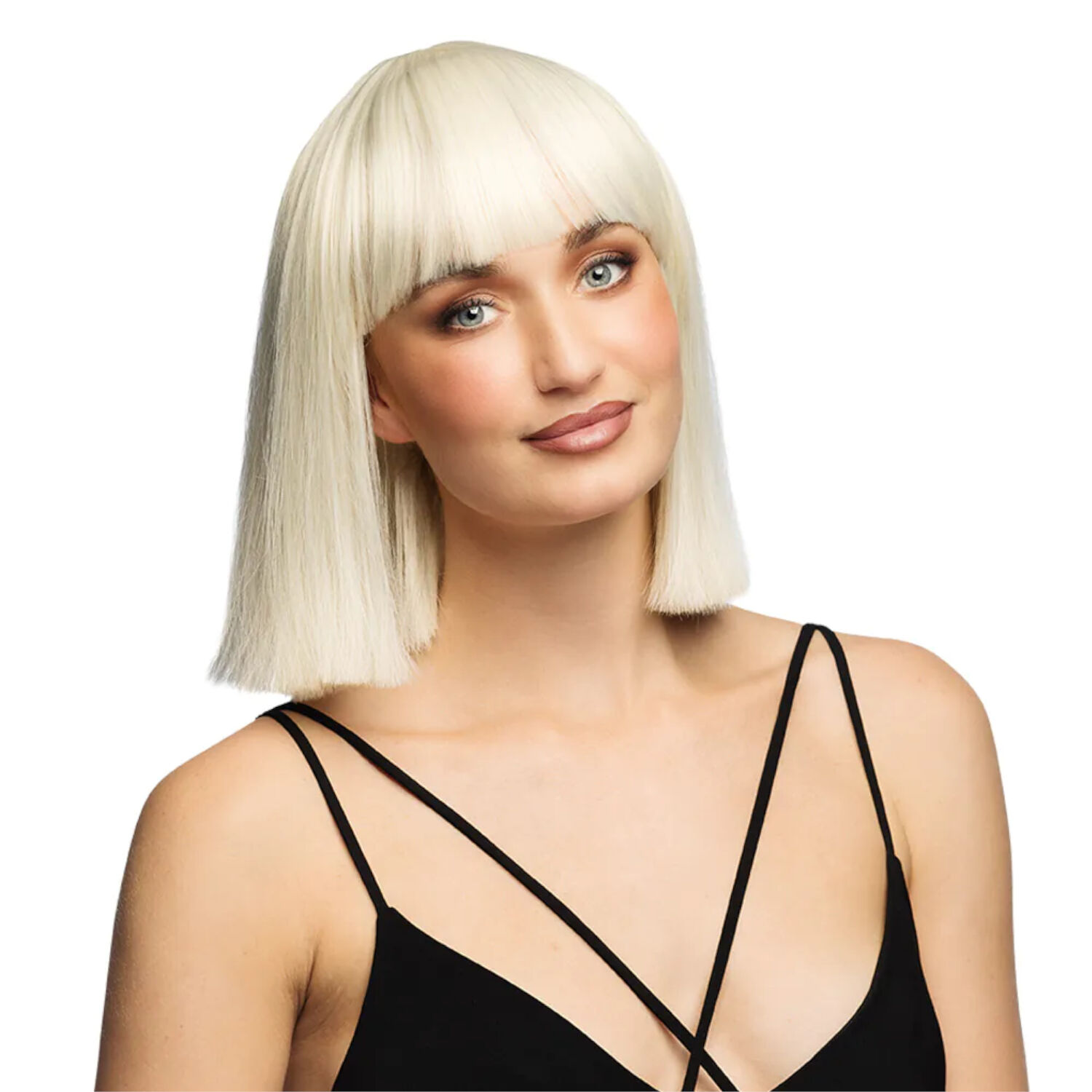 Per�cke Damen Djamilla, Longbob, Premium-Qualit�t, Blond