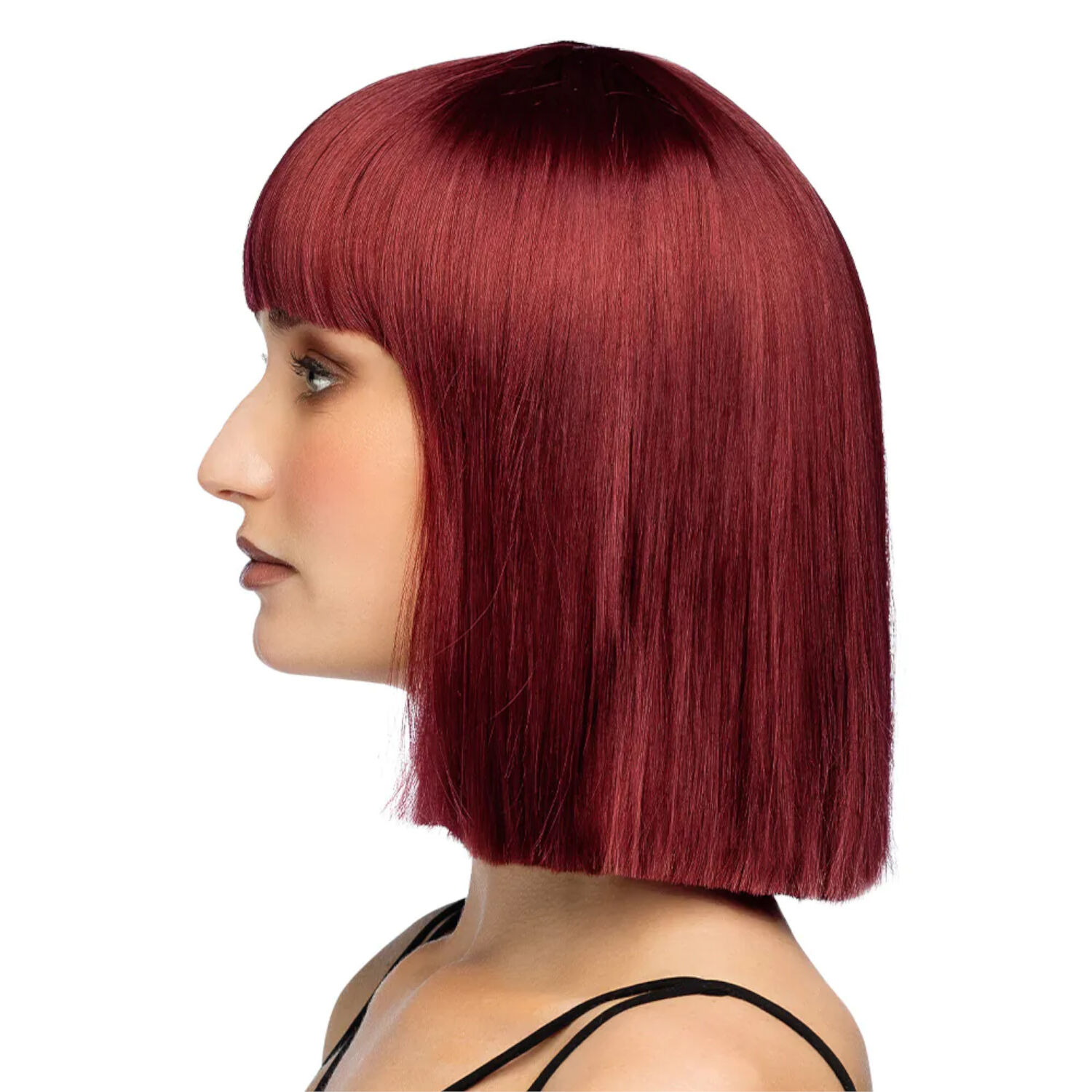 Per�cke Damen Djamilla, Longbob, Premium-Qualit�t, Sienna Braun Bild 3