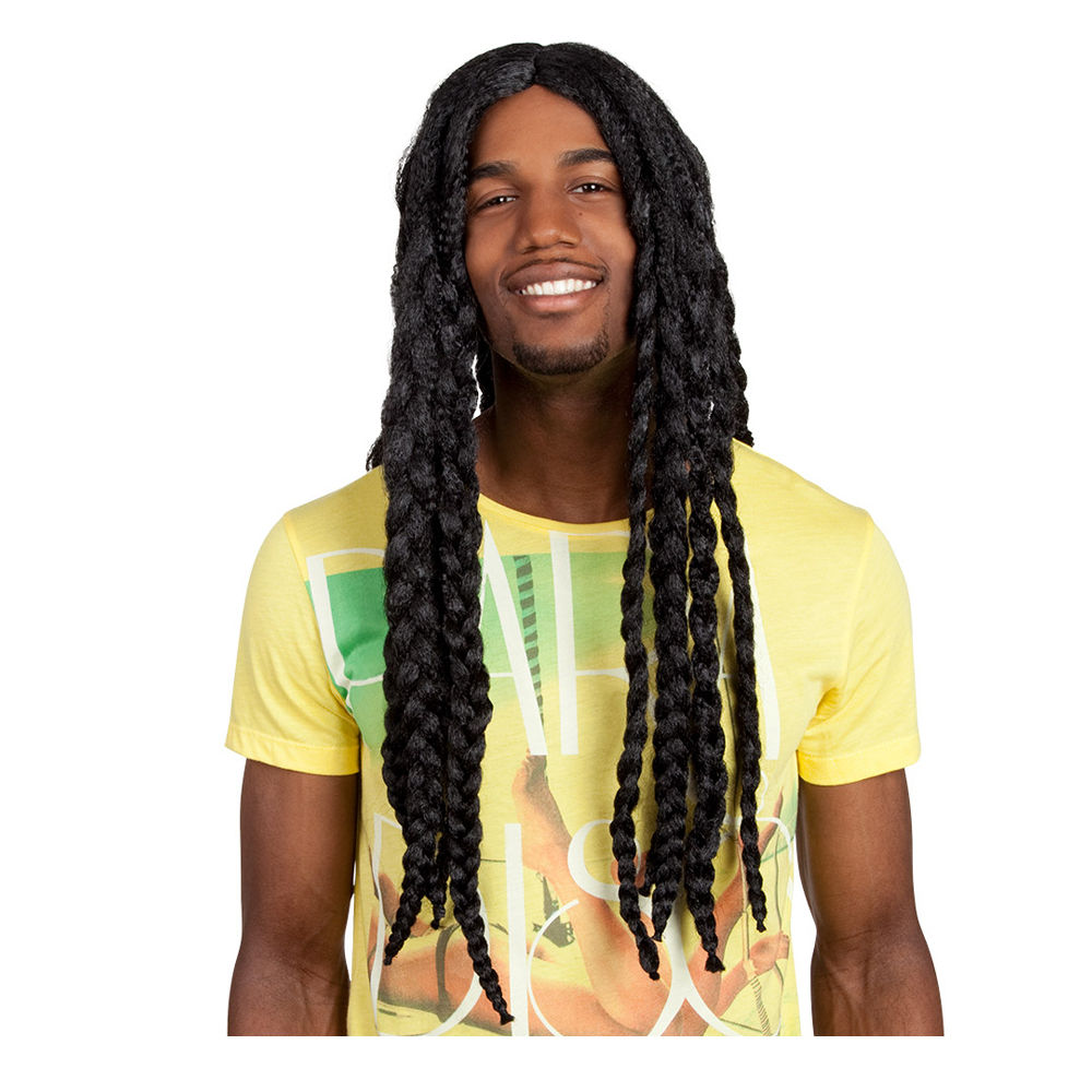 Percke Herren Dreadlocks Langhaar, Soul rebel, schwarz