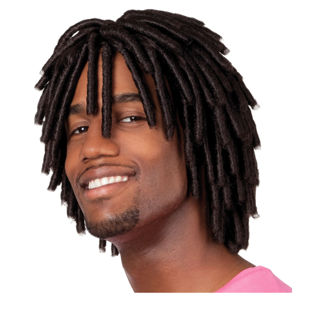 Percke Herren Levi Dreadlocks, schwarz