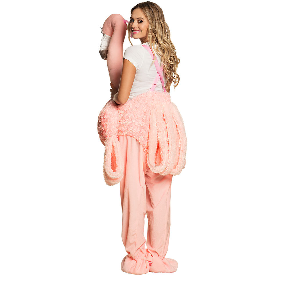 Kostüm Huckepack-Flamingo, Einheitsgröße Bild 2