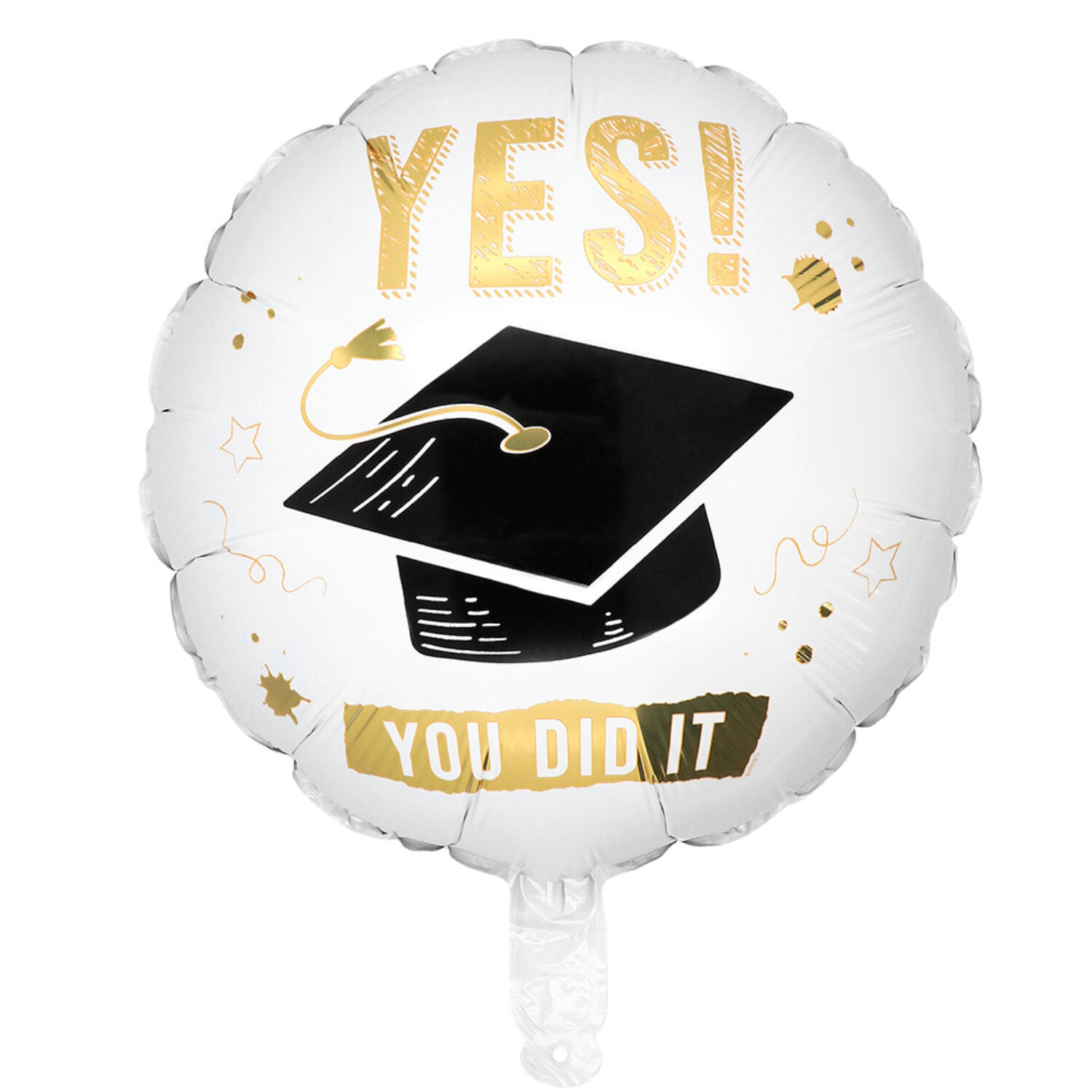 NEU Folienballon Graduation Yes you did it, ca. 45cm