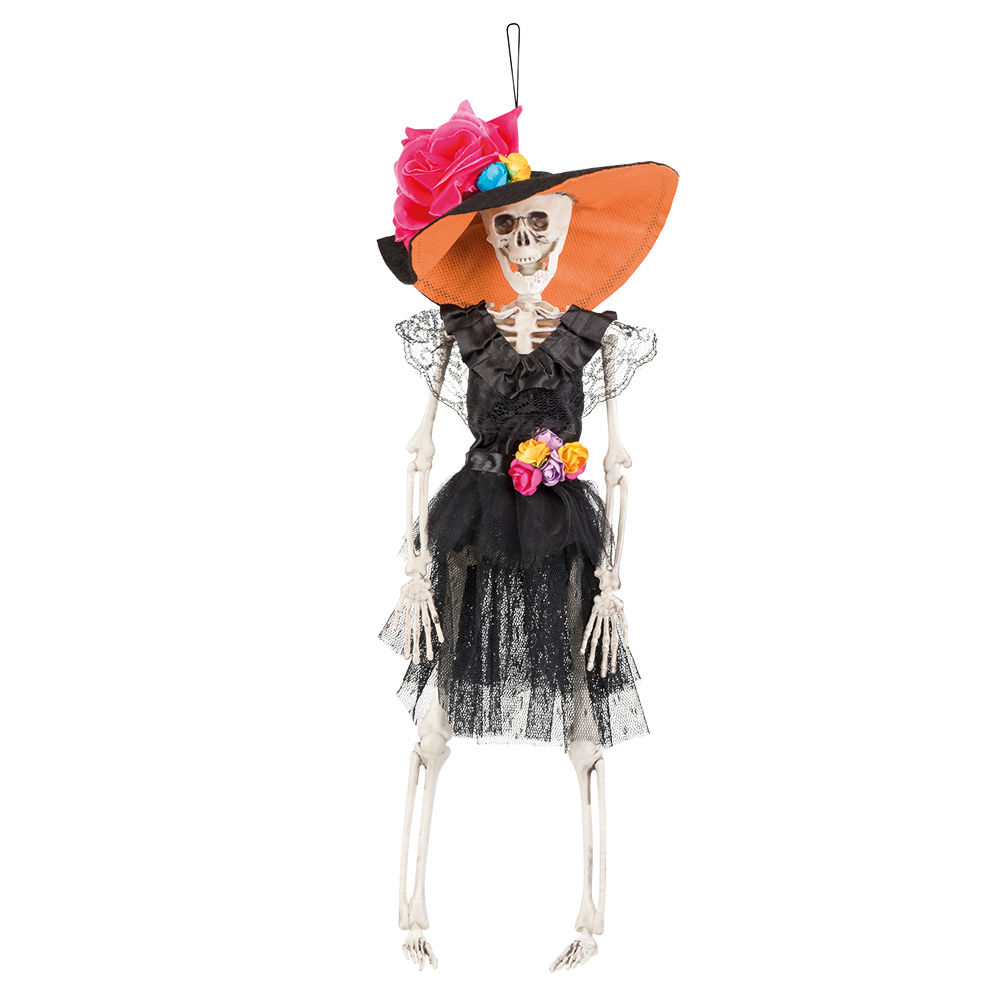 Deko-Skelett, hängend, 40 cm - Mexikanische Fiesta & Lama-Party Motto-Party  Produkte 