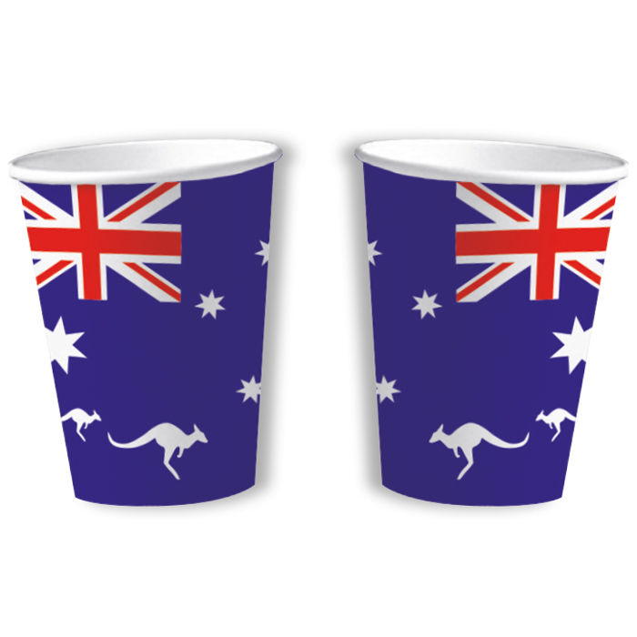 SALE Becher, recycelbar aus Pappe, Australien 10 Stk, 0,2 ml