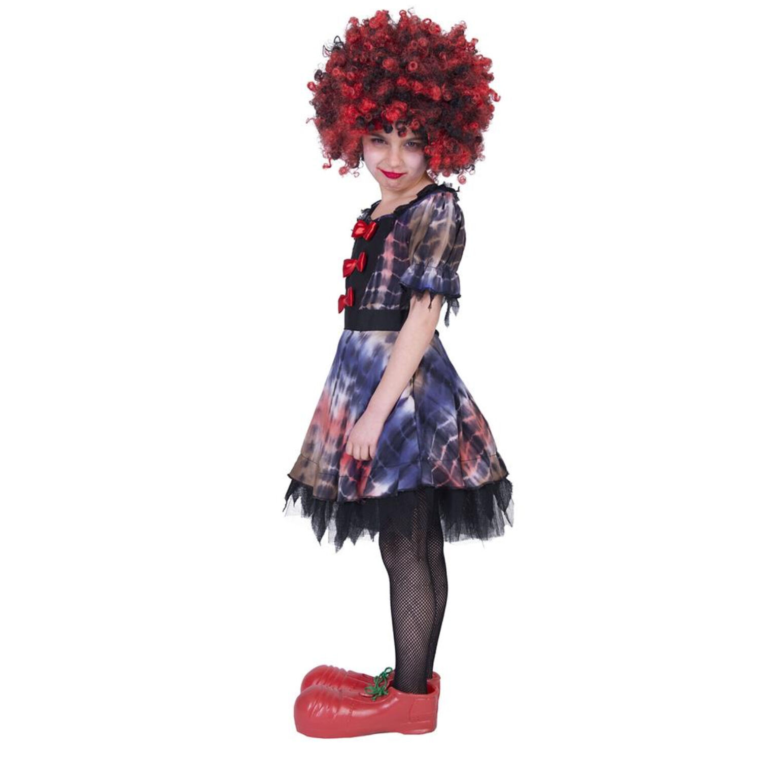 NEU Kinder-Kostm Horror-Clown Luna, Kleid, Gr. 104-116 Bild 2