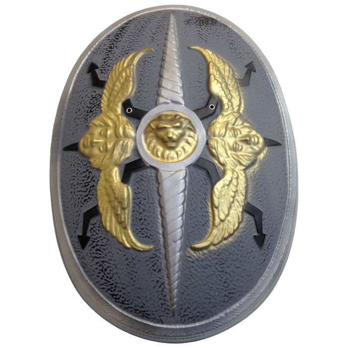 Römer-Schild oval, 60 cm, Kunststoff