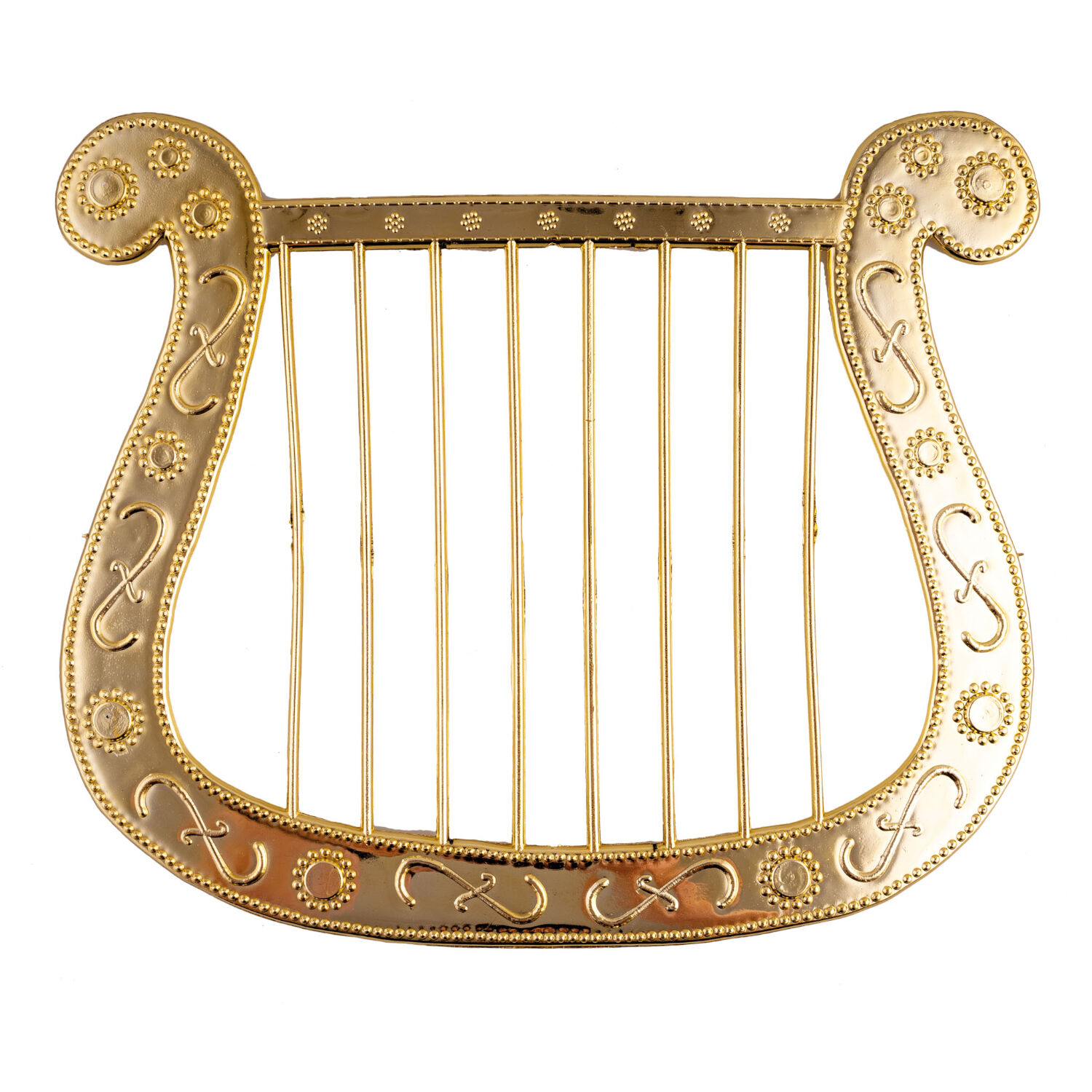 Harfe, gold, ca. 25 x 30 cm