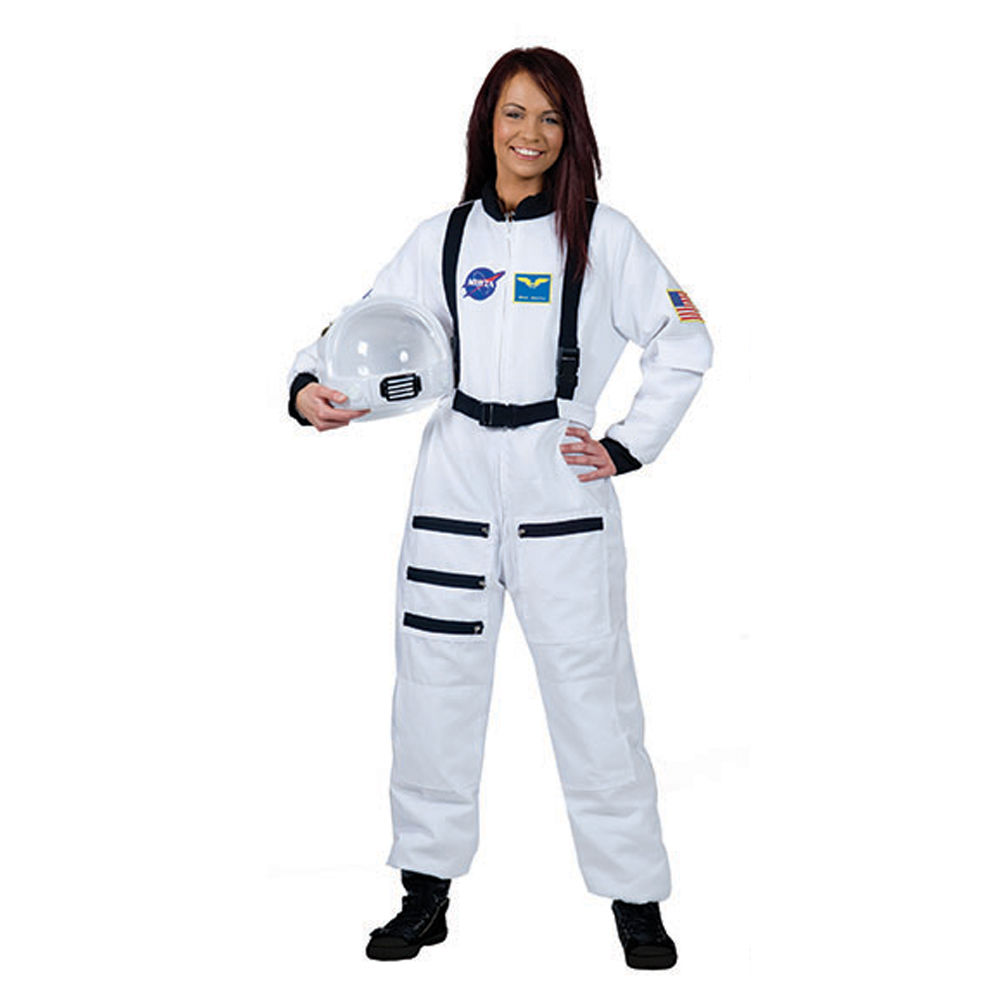 Unisex-Kostüm Astronaut, weiß, Größe XS Bild 2