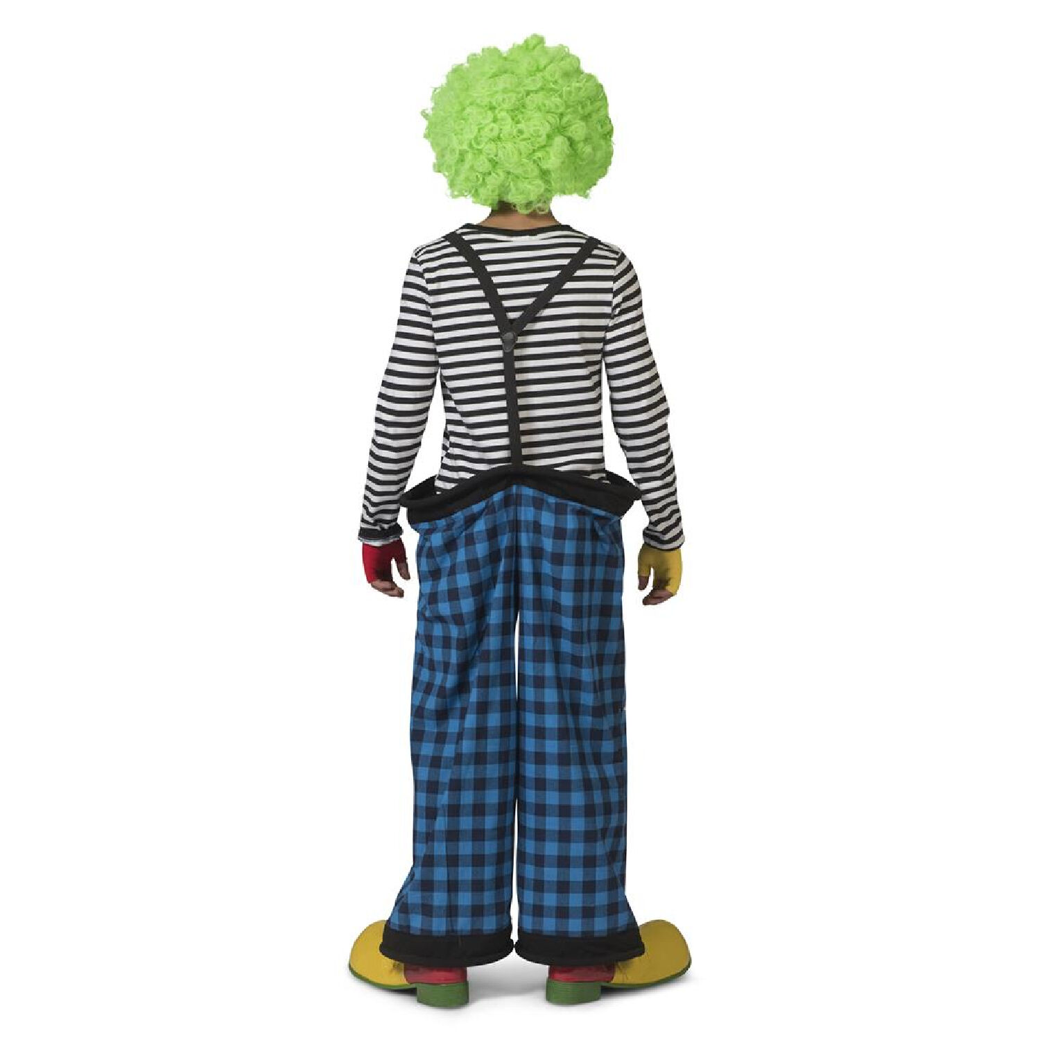 NEU Herren-Hose Clown Adrian, blau kariert, Einheitsgre Bild 2
