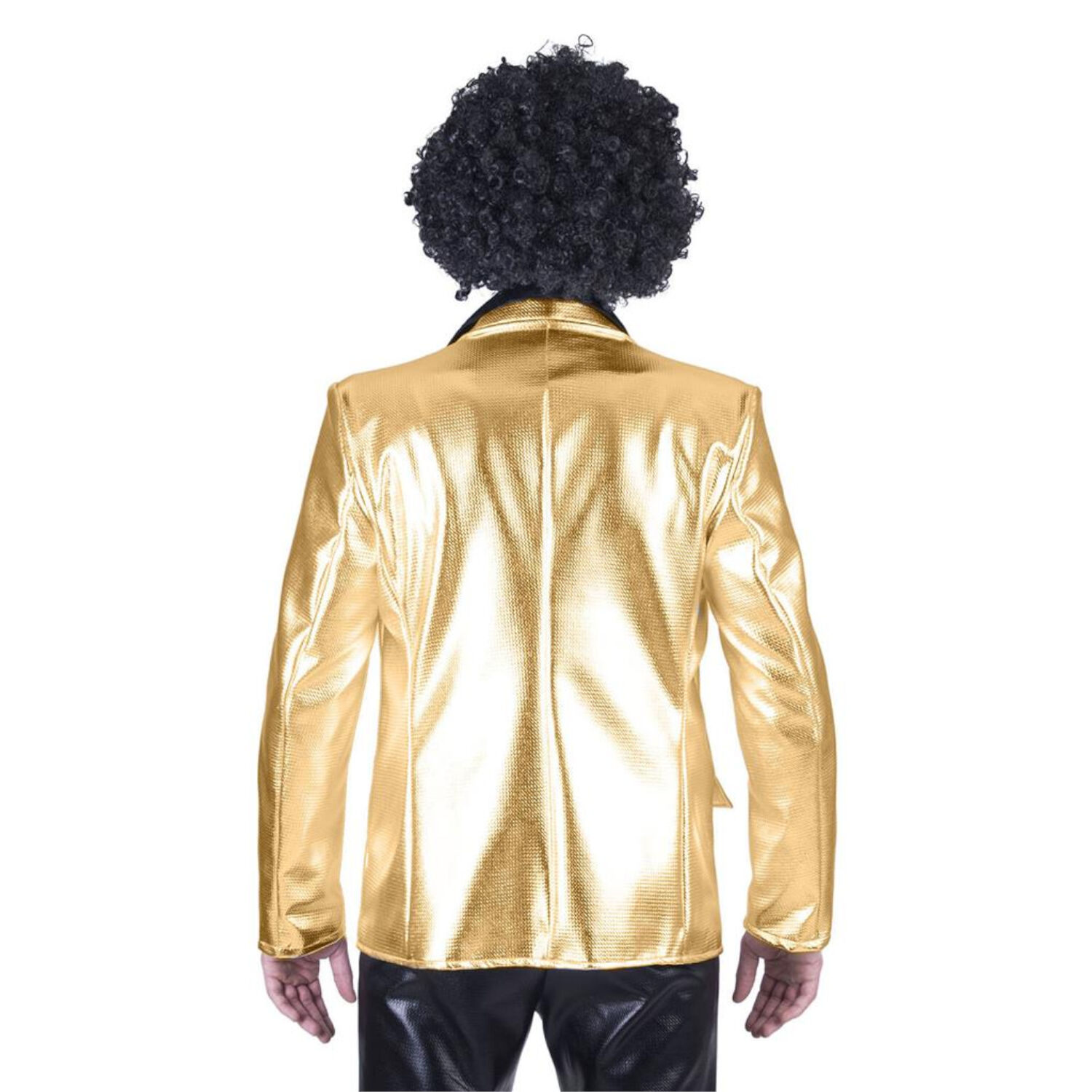 NEU Herren-Kostm Disco-Fever-Jacke, gold, Gr. 48-50 Bild 3