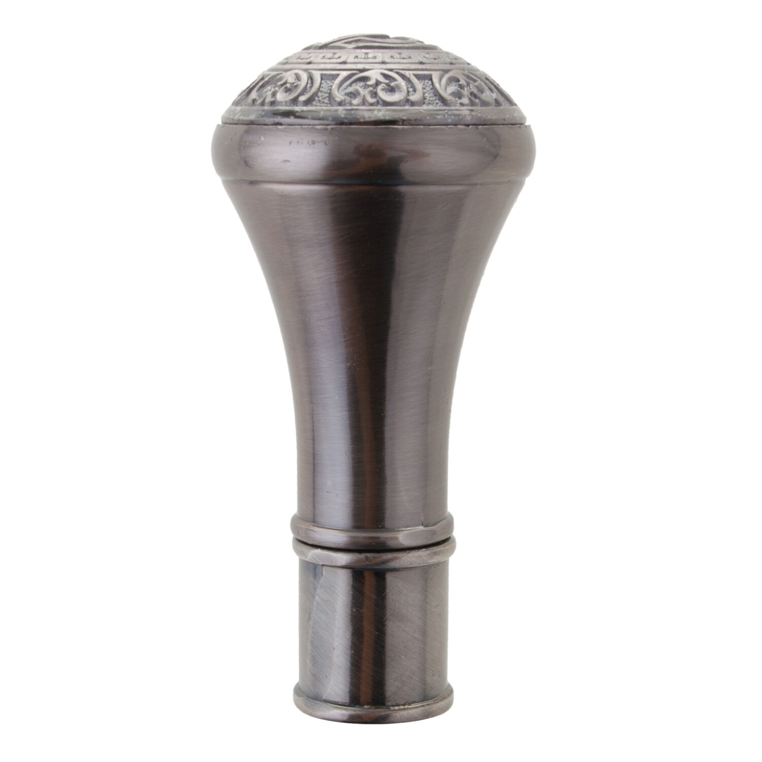 Gehstock / Spazierstock, Metall, 92cm, Top-Qualitt, Silber Bild 2