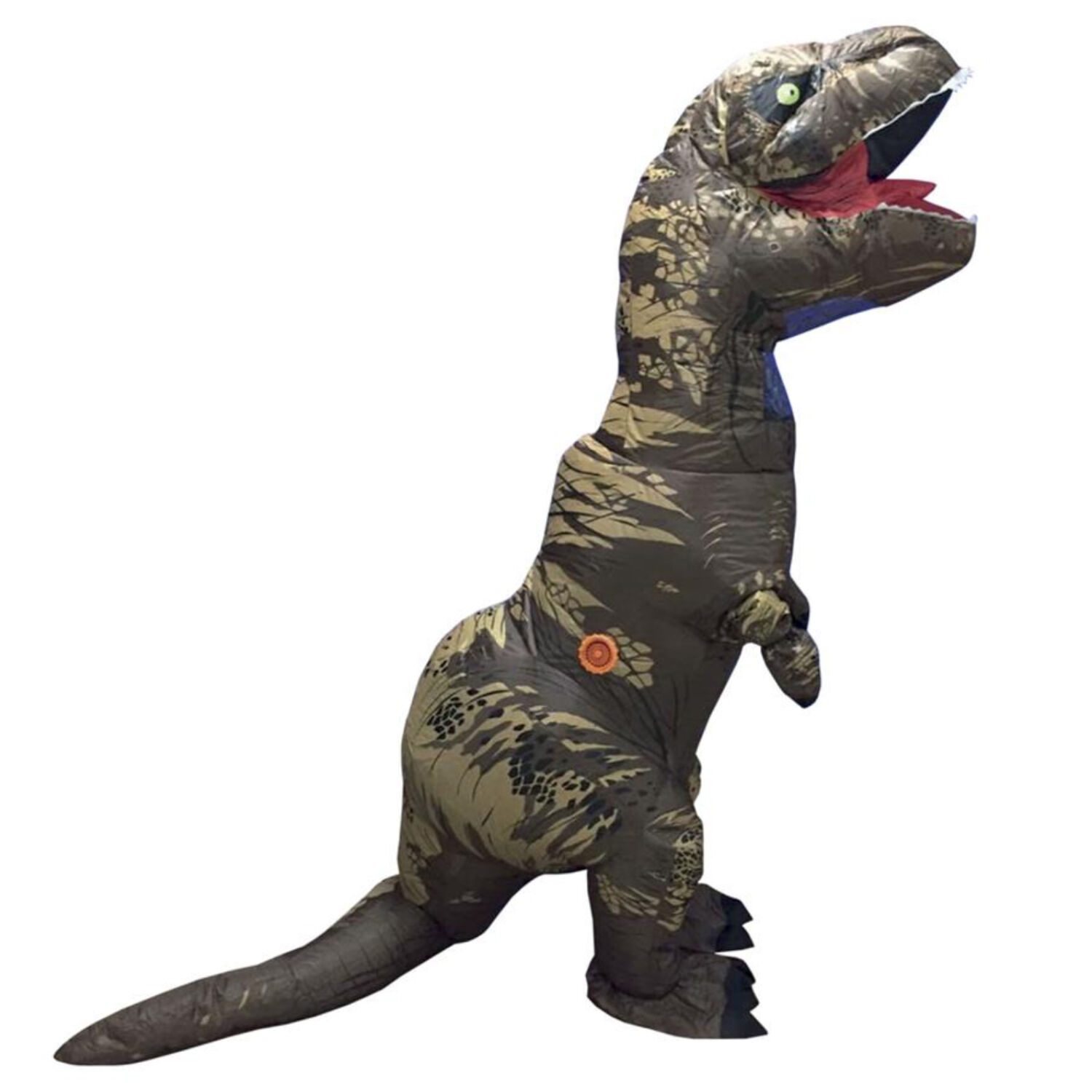 NEU Damen- und Herren-Kostüm T-Rex Dinosaurier, aufblasbar, unisex, Einheitsgröße