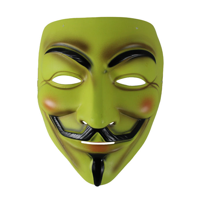 Maske Anonymous, grn
