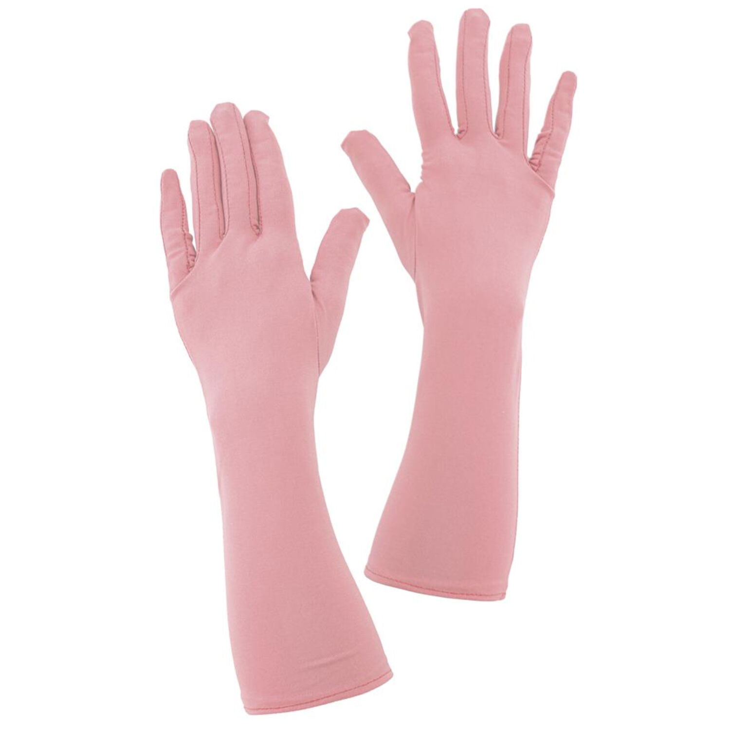 NEU Handschuhe pastell-rosa, ca, 40cm