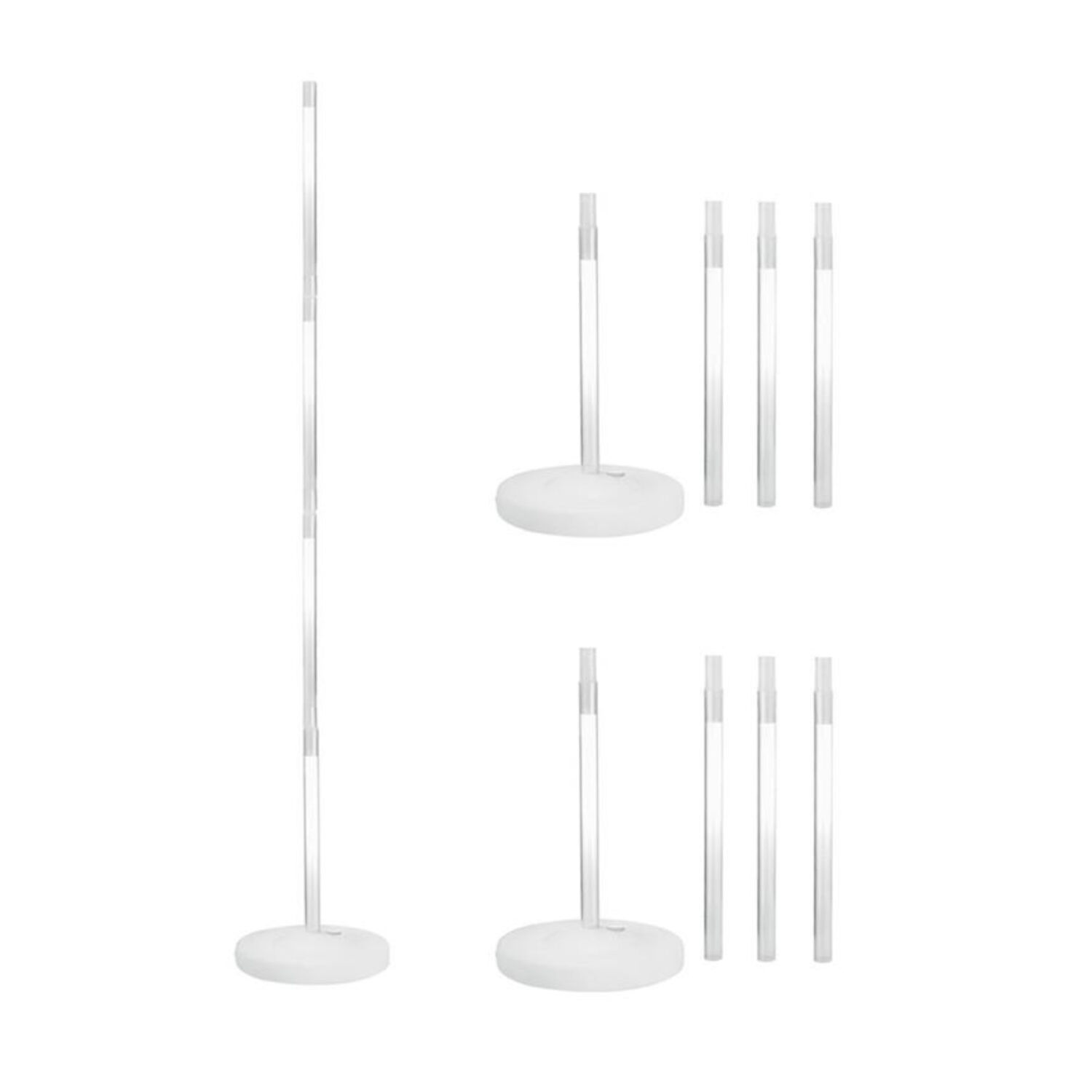 NEU Ballonstnder fr Displays, 120 cm, 2 Stck