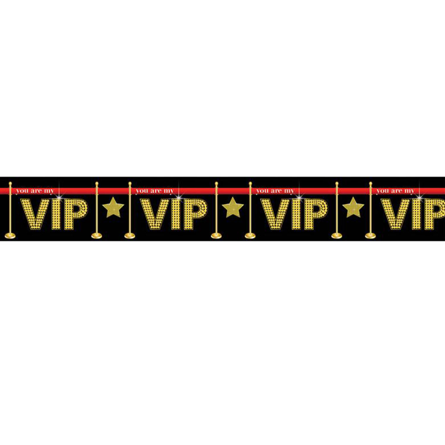 NEU Absperrband VIP, ca. 6m, 8cm breit