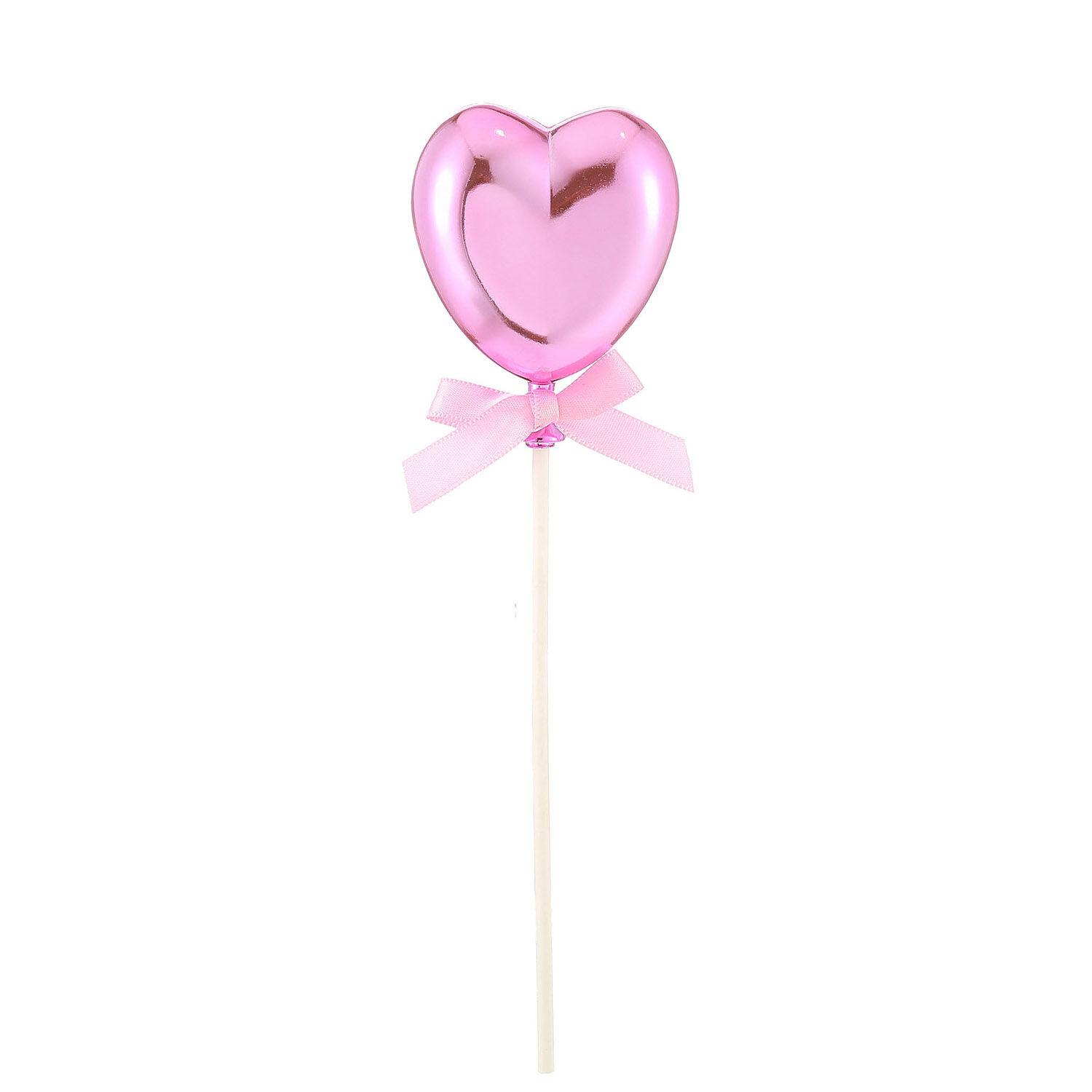 NEU Cake-Topper Mini-Herz, pink, ca. 21cm
