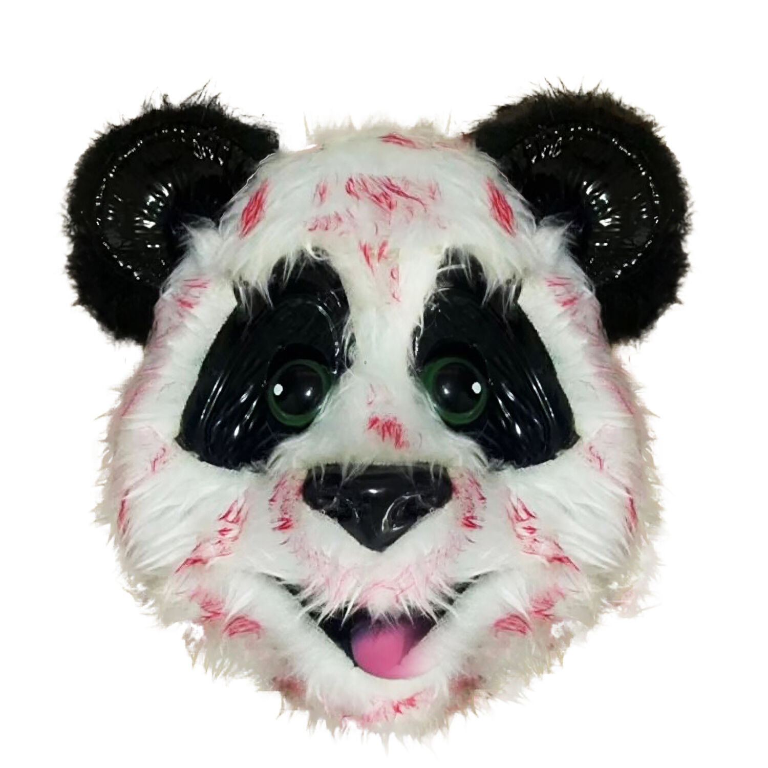 NEU Maske Grusel-Panda mit Plsch