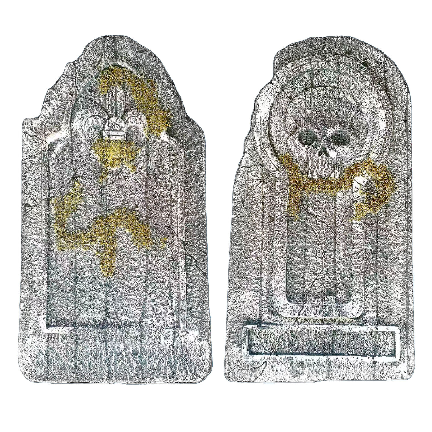 NEU Halloween-Deko Grabstein, 93x52cm, sortierte Modelle