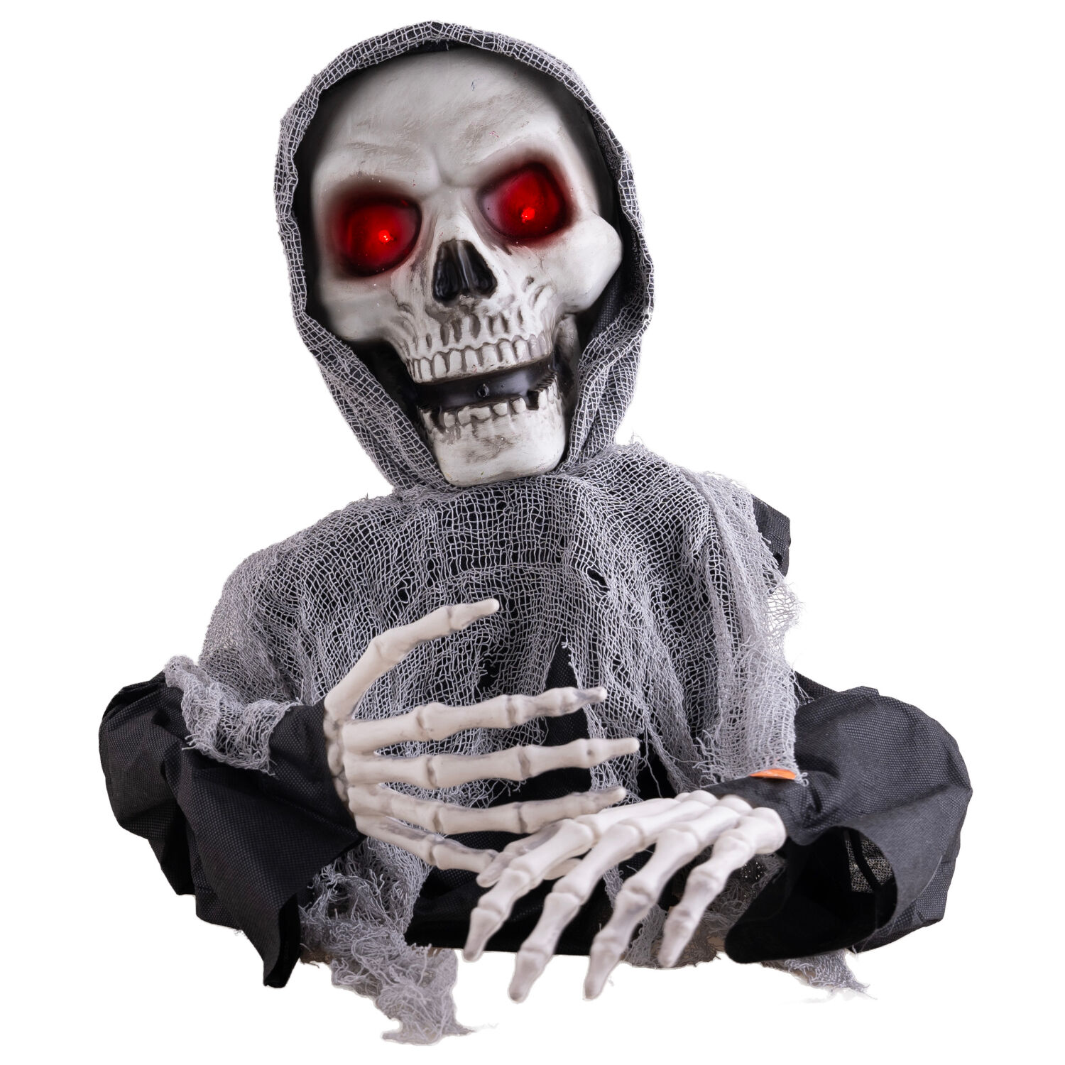 NEU Halloween-Deko-Figur Sensenmann, mit Licht-, Sound- und Bewegungseffekten, 60cm