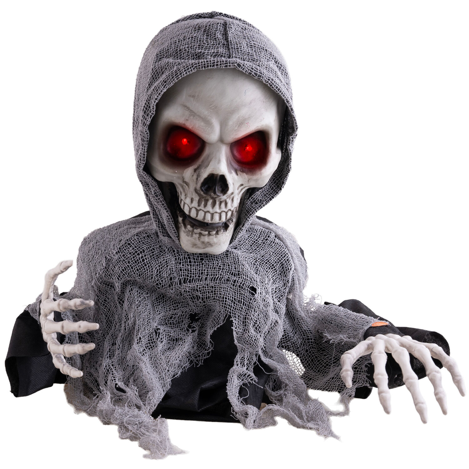 NEU Halloween-Deko-Figur Sensenmann, mit Licht-, Sound- und Bewegungseffekten, 60cm Bild 2
