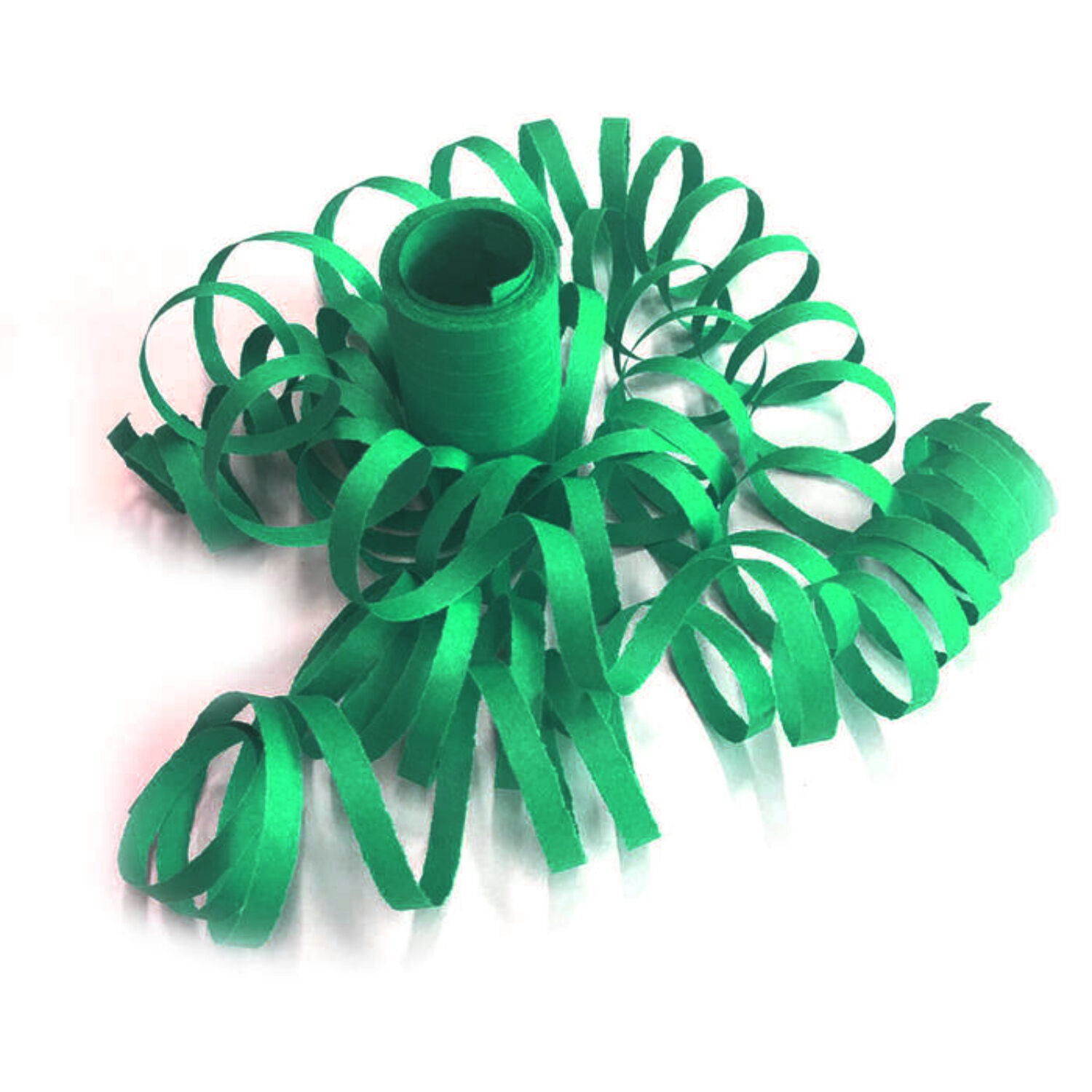 Luftschlange Standard, dunkelgr�n, 1 Rolle