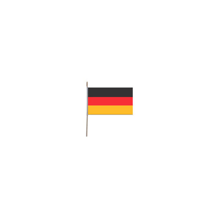 Fahne Deutschland aus Papier, 12x24 cm