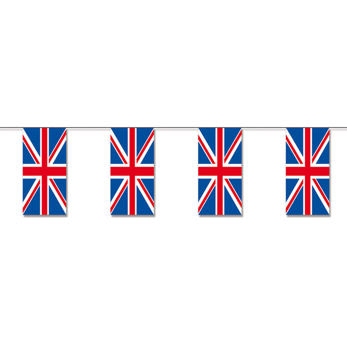 Fahnenkette Großbritannien Flagge, 4 m