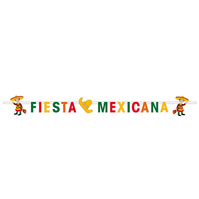 Girlande Fiesta Mexicana gelb/rot/grn, 260 cm