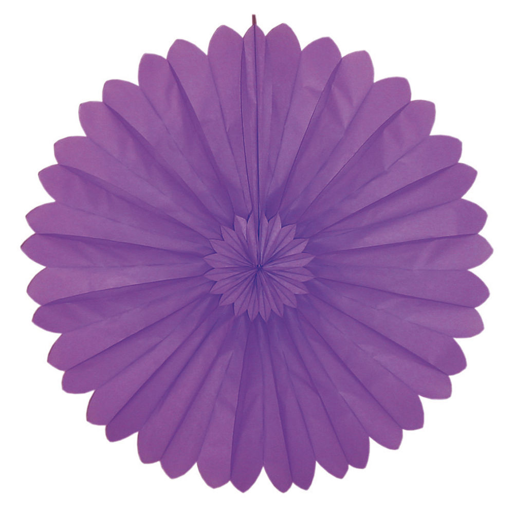 Deko-Fcher lila,  35 cm