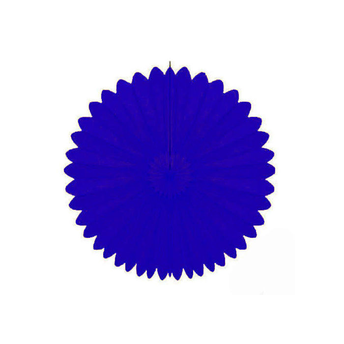 Deko-Fächer ca. Ø 60 cm, blau