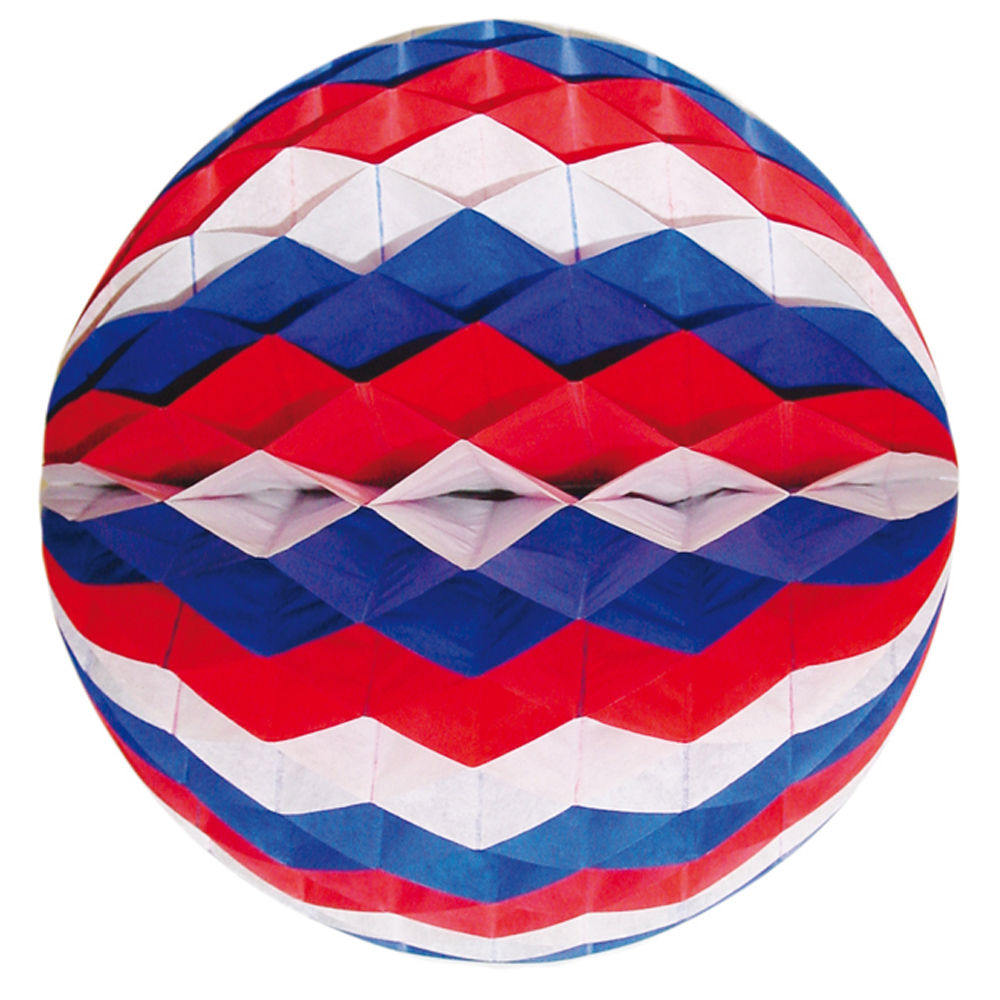 Wabenball USA rot-weiß-blau, ø 20 cm