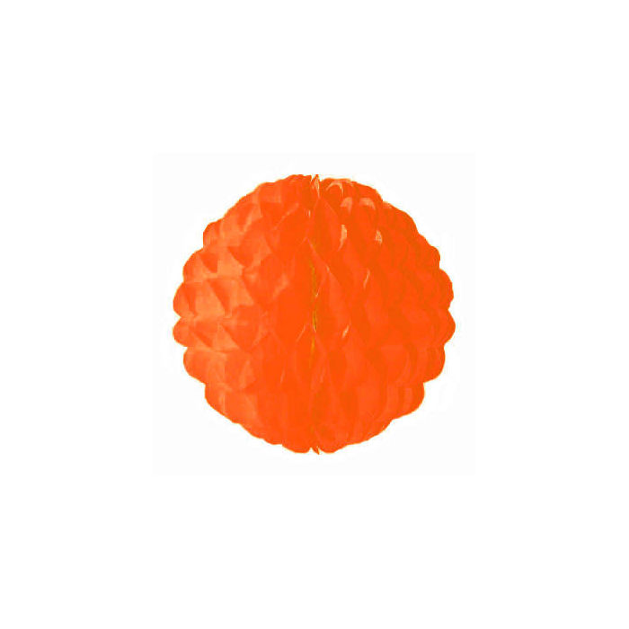 Wabenball ca. 30 cm, orange