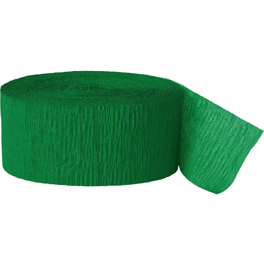 Krepp-Bnder, 10m x 5 cm, grn