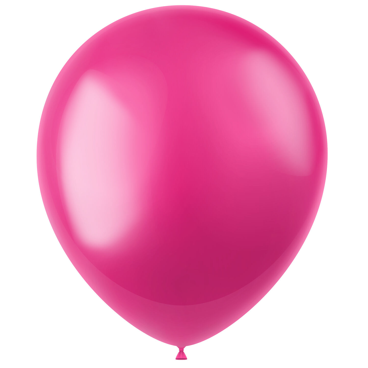 NEU Latex-Luftballons glnzend, 33cm, pink, 50 Stck, Metallic-Ballons