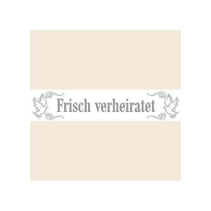 Absperrband Frisch verheiratet, 15 m