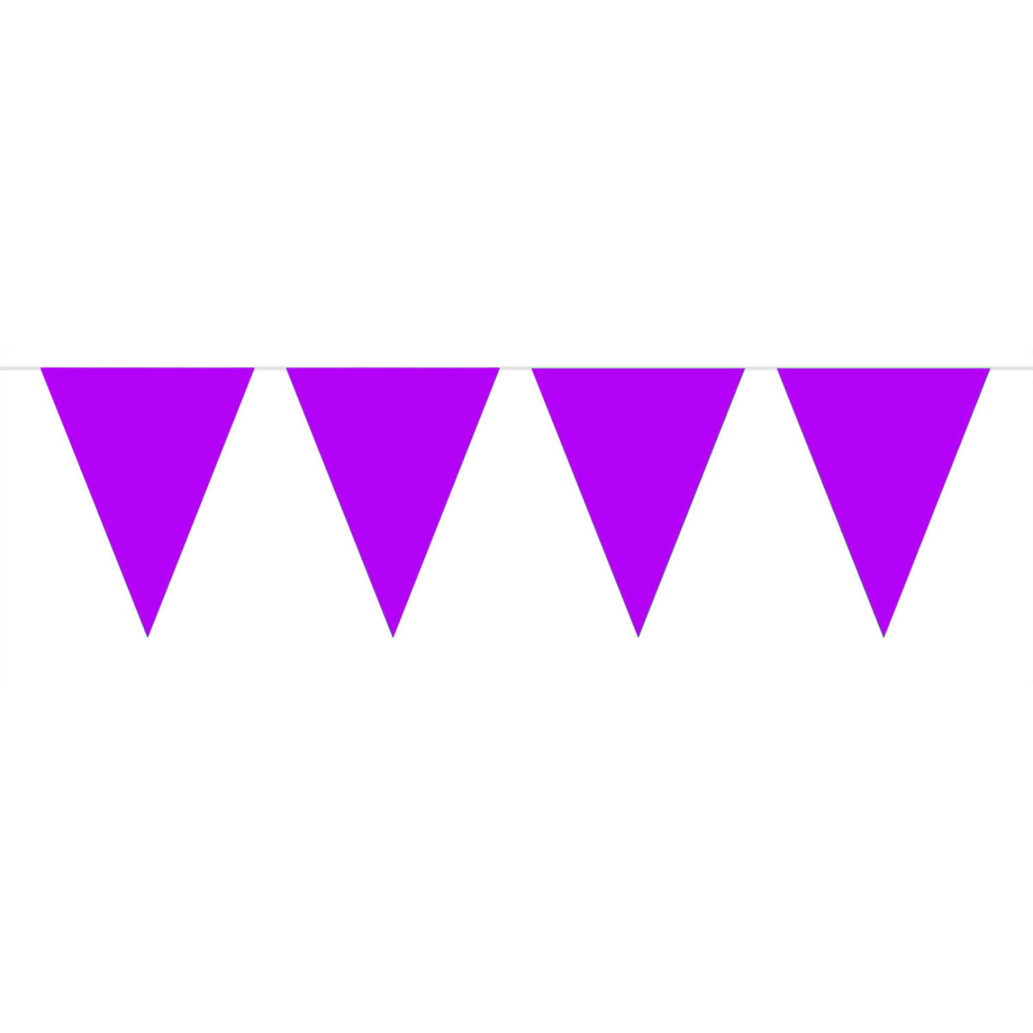 Wimpelkette 10m, lila