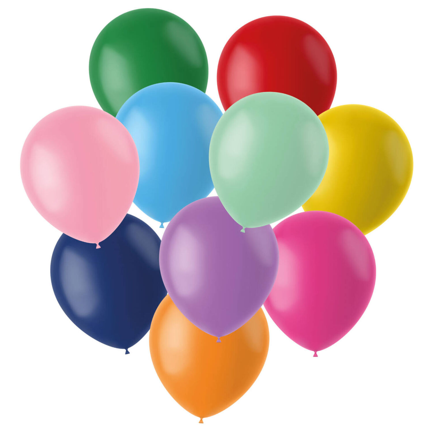 Latexballons Stripetastic, bunt sortiert, 33 cm, 10 St�ck