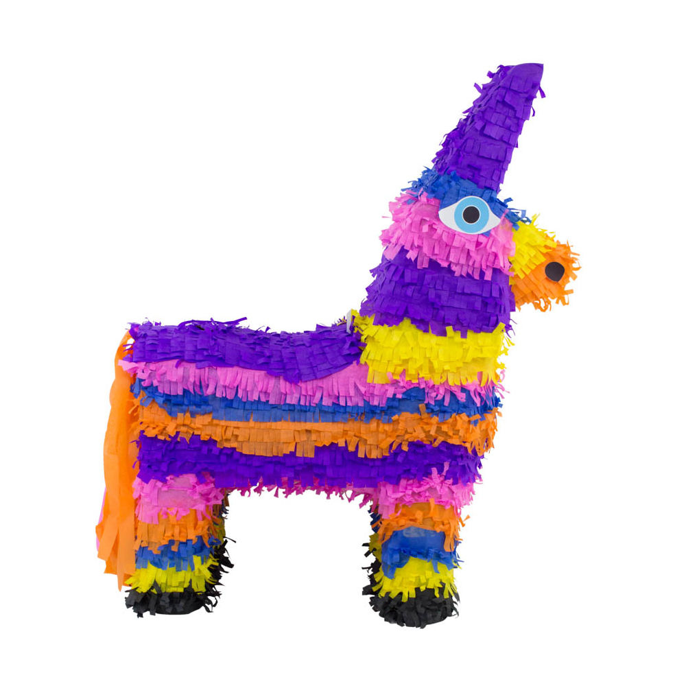 Piata / Pinata Esel, bunt