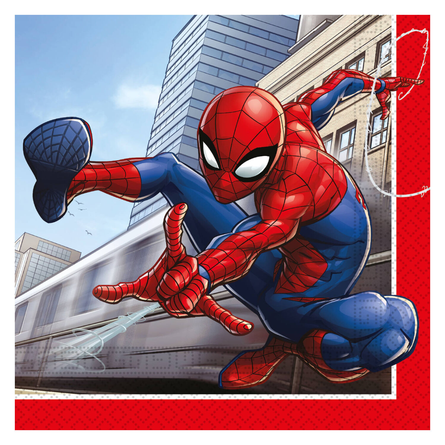 Servietten Spider-Man, 33 x 33 cm, 20 St�ck