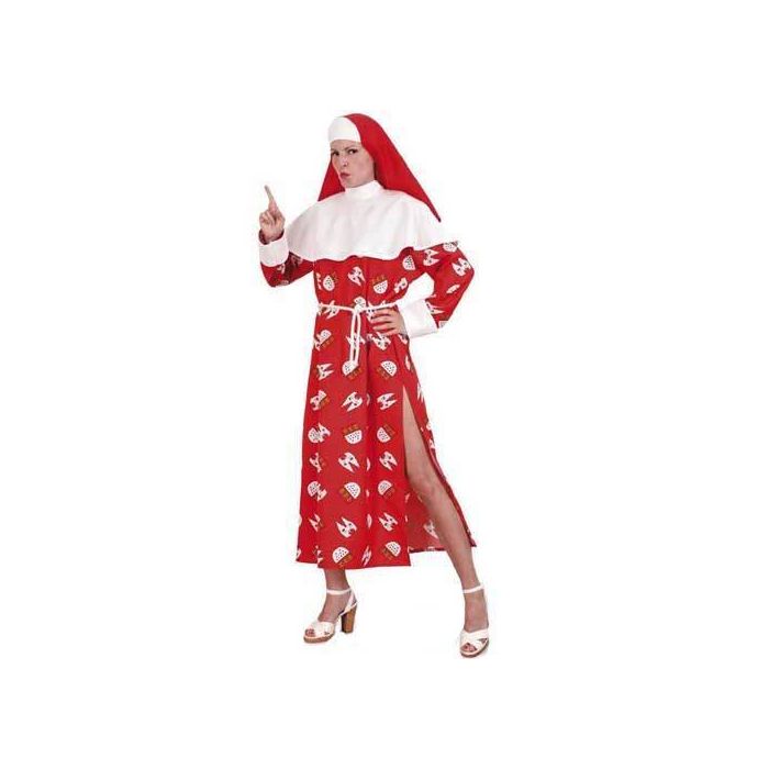 SALE Damen-Kostüm Nonne Köln, Kleid & Haube Gr. 46